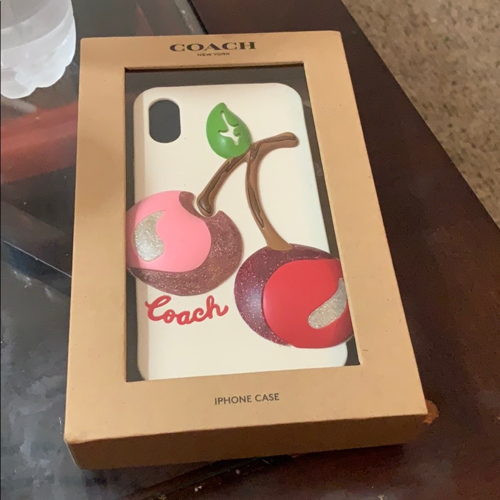 Coach iPhone case for iPhone X